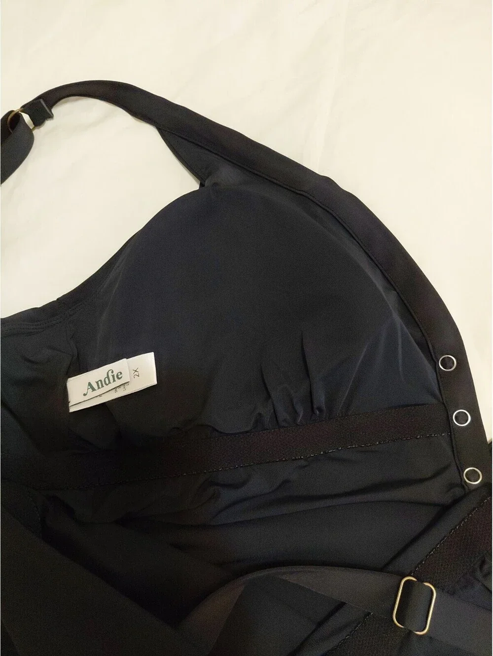 Andie 1 Piece Bathing Suit Black 2X NWOT #4 - Picture 7 of 8